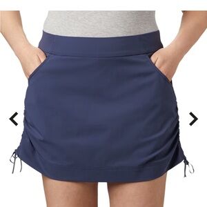 Columbia Blue Skorts with Adjustable Length